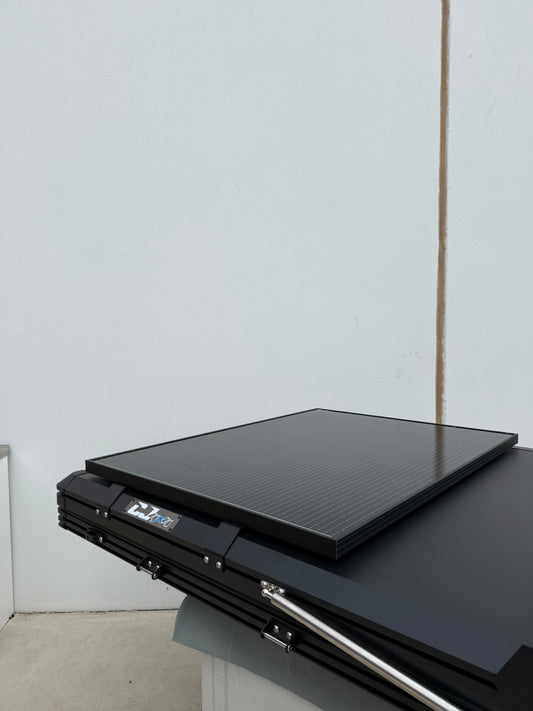 CJ 4x4 220W Black Solar Panel